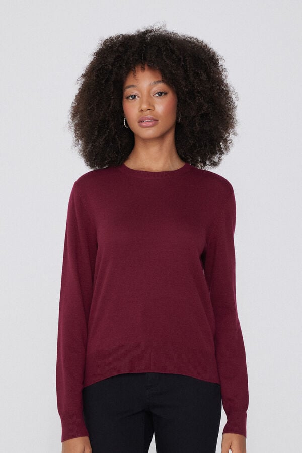 Tezenis Jersey Abrigado con Lana Manga Larga Cuello Redondo