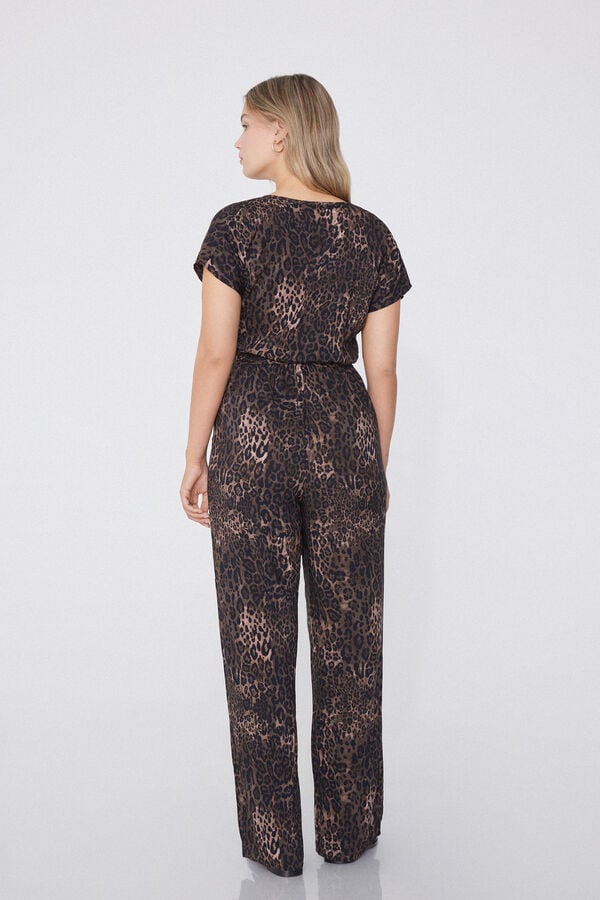 Tezenis Mono Largo De Manga Corta De Tela De Viscosa