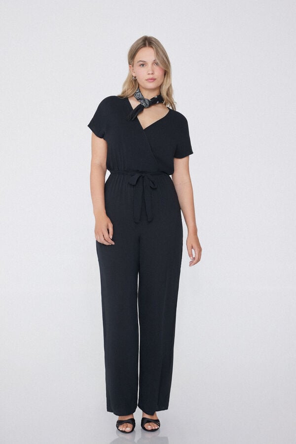 Tezenis Mono Largo De Manga Corta De Tela De Viscosa