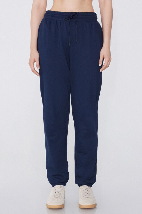 Tezenis Pantalón de Chándal con Bolsillo de Ojal y Cordón