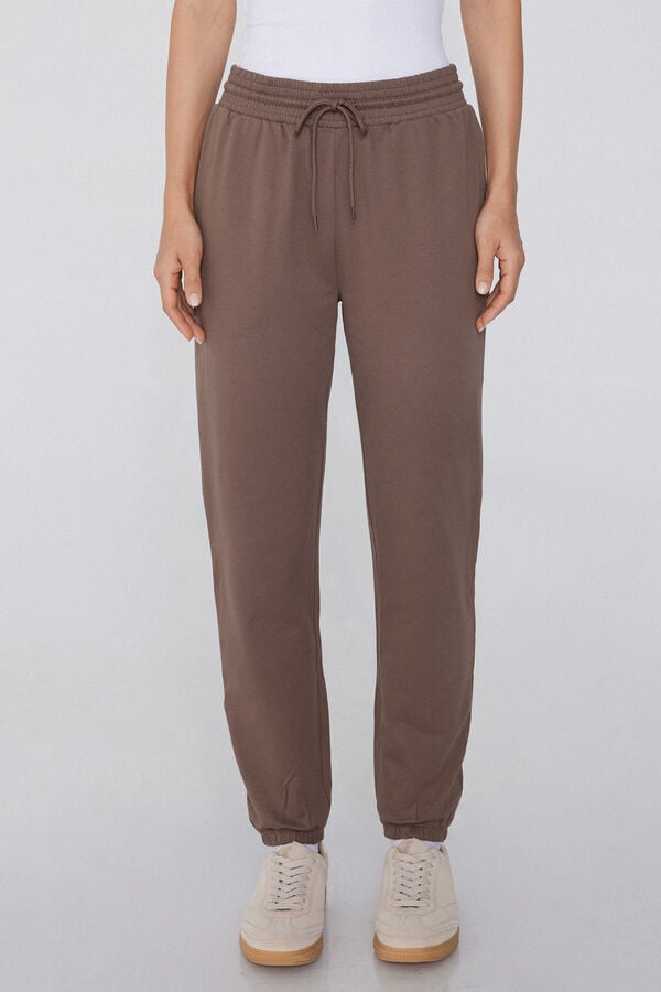 Tezenis Pantalón de Chándal con Bolsillo de Ojal y Cordón