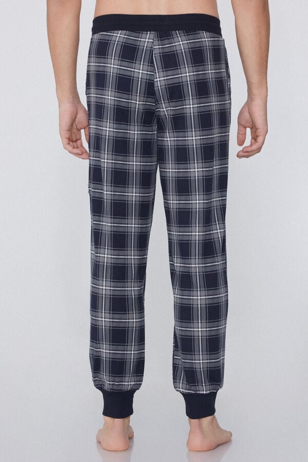 Tezenis Pantalón De Chándal De Algodón Grueso Con Estampado Y Bolsillos