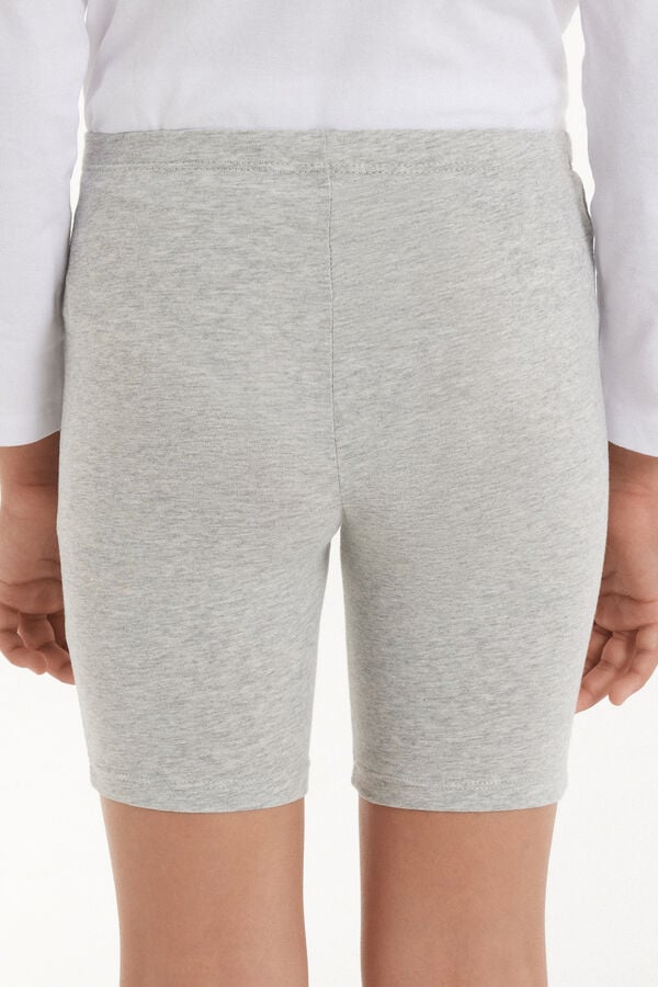 Tezenis Pantalón De Ciclista De Algodón De Color Liso Para Niña