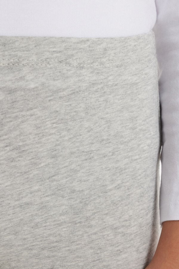 Tezenis Pantalón De Ciclista De Algodón De Color Liso Para Niña