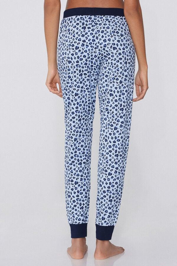 Tezenis Pantalón Largo De Algodón Estampado Con Cordón