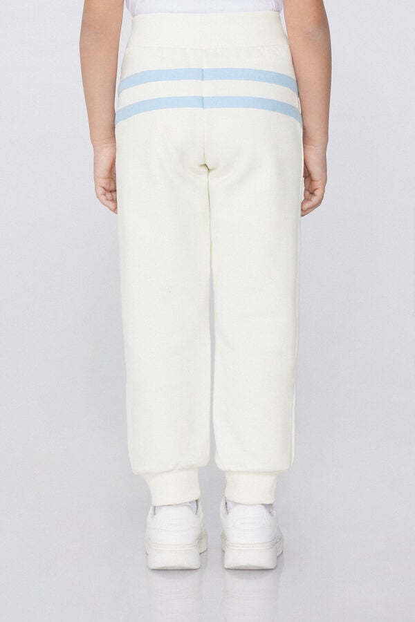 Tezenis Pantalón Largo De Felpa Gruesa Con Tiras Laterales