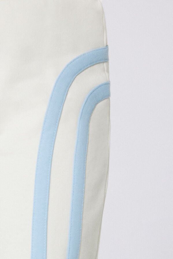 Tezenis Pantalón Largo De Felpa Gruesa Con Tiras Laterales