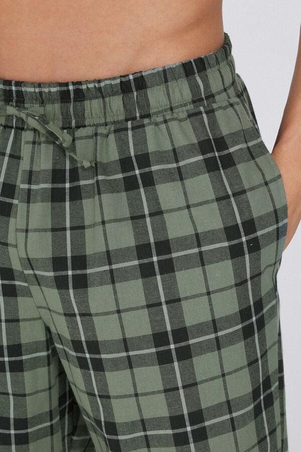 Tezenis Pantalón Largo De Tela De Algodón Con Bolsillos