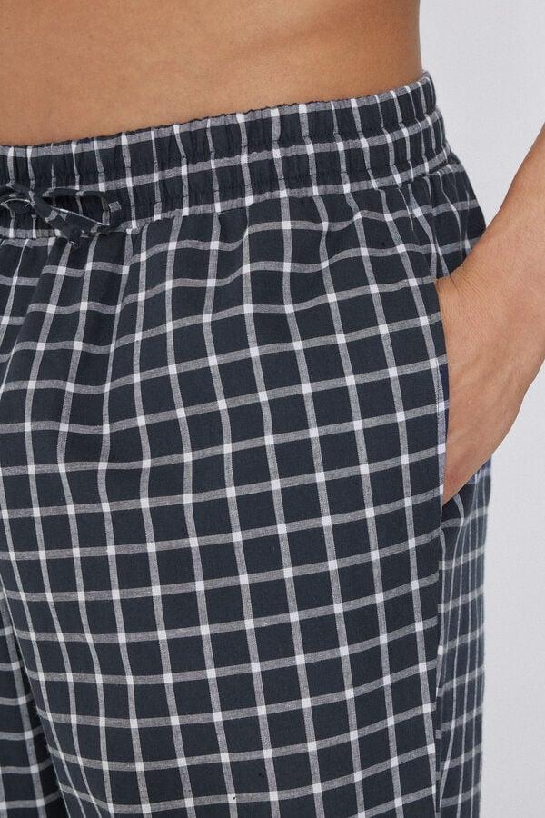 Tezenis Pantalón Largo De Tela De Algodón Con Bolsillos