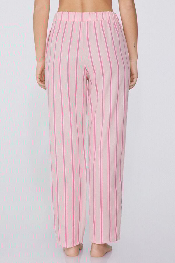 Tezenis Pantalón Largo De Tela De Algodón Con Cordón