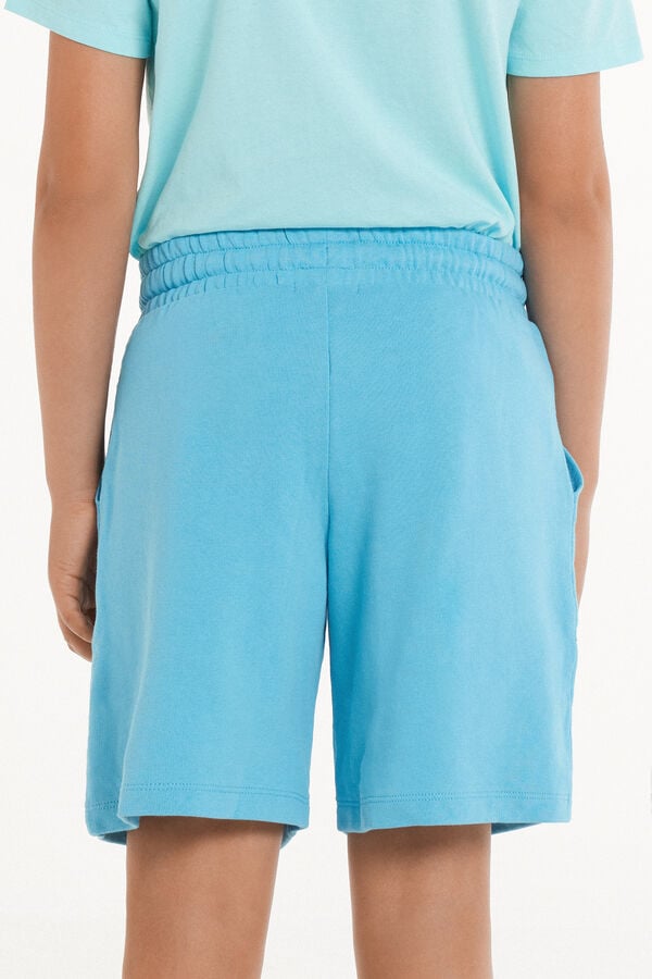 Tezenis Pantalones Cortos De Felpa De Algodón Con Bolsillos Para Niño