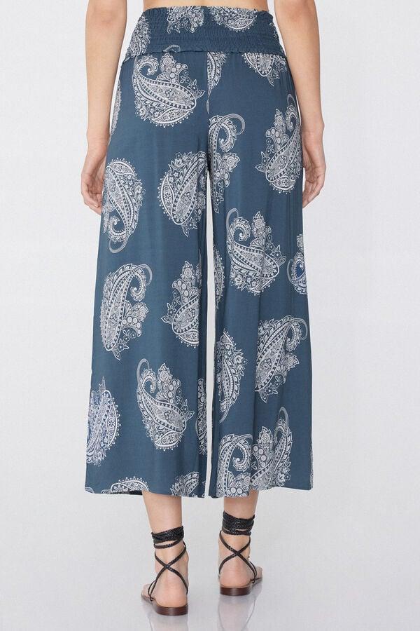 Tezenis Pantalones Estilo Japonés De Tela Punto Nido De Abeja