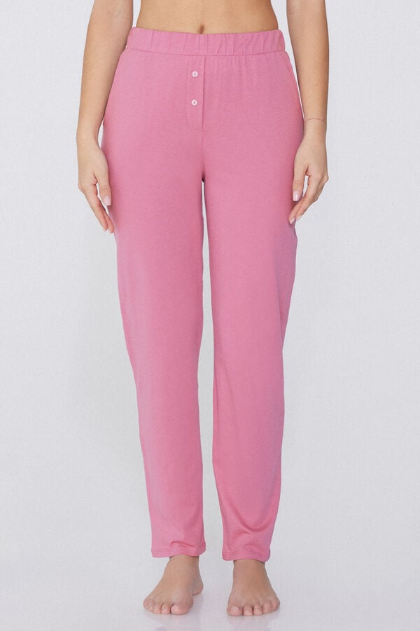 Tezenis Pantalones Largos Algodón con Bolsillos y Botones