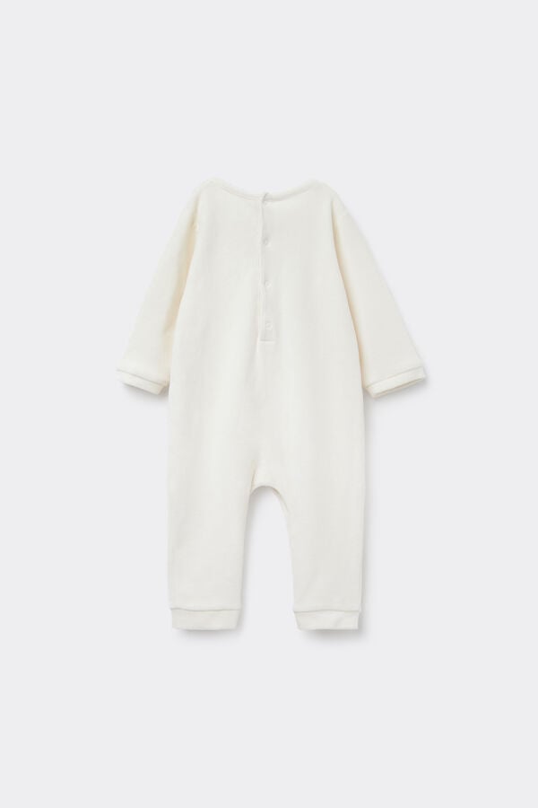 Tezenis Pelele Para Bebé De Chenilla De Algodón Grueso