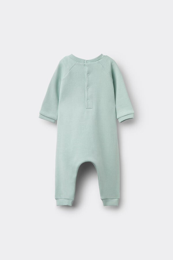 Tezenis Pelele Para Bebé De Manga Larga De Felpa De Algodón Grueso