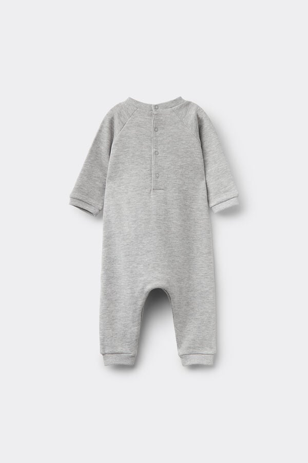 Tezenis Pelele Para Bebé De Manga Larga De Felpa De Algodón Grueso