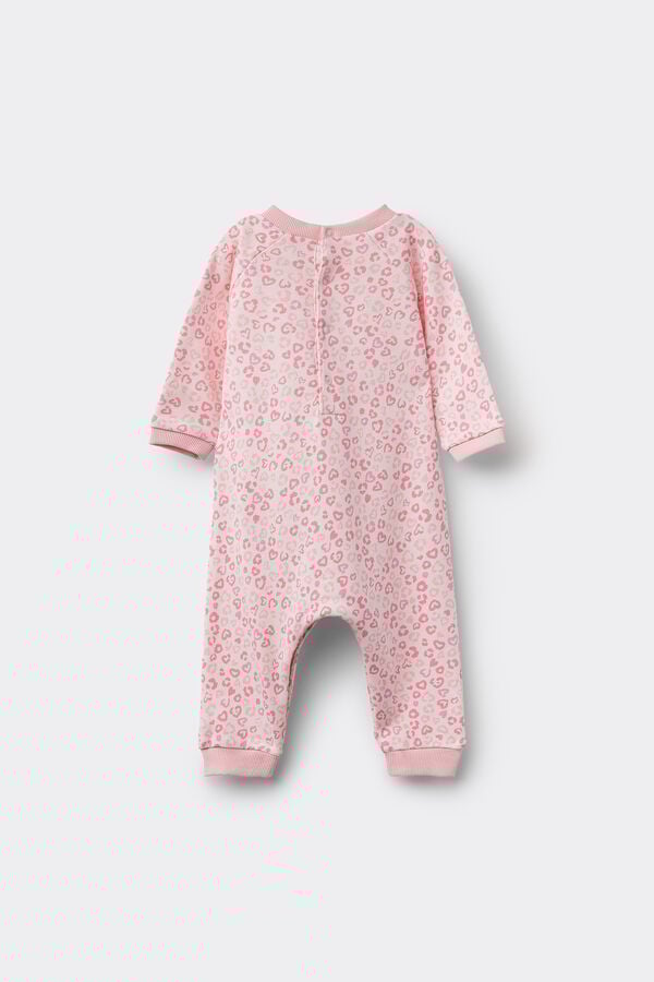 Tezenis Pelele Para Bebé De Manga Larga De Felpa De Algodón Grueso