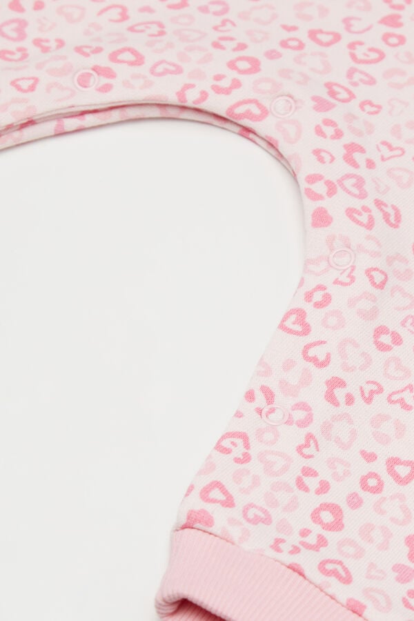 Tezenis Pelele Para Bebé De Manga Larga De Felpa De Algodón Grueso