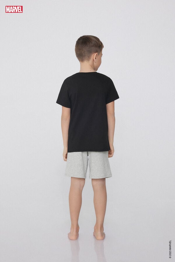 Tezenis Pijama Corto De Algodón Con Estampado Spider-Man