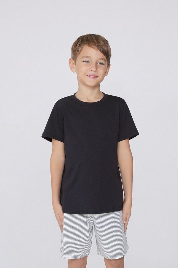 Tezenis Pijama Corto De Manga Corta De Algodón Para Niño