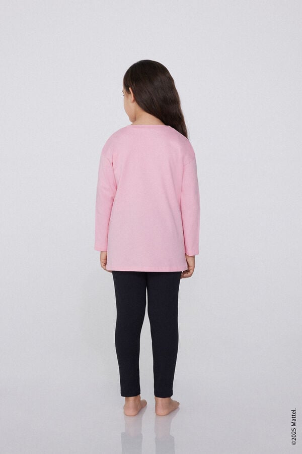 Tezenis Pijama Largo Algodón Estampado Barbie Para Niña