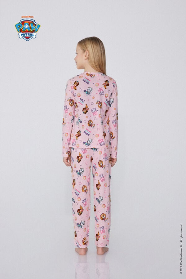 Tezenis Pijama Largo Algodón Estampado Paw Patrol Niña