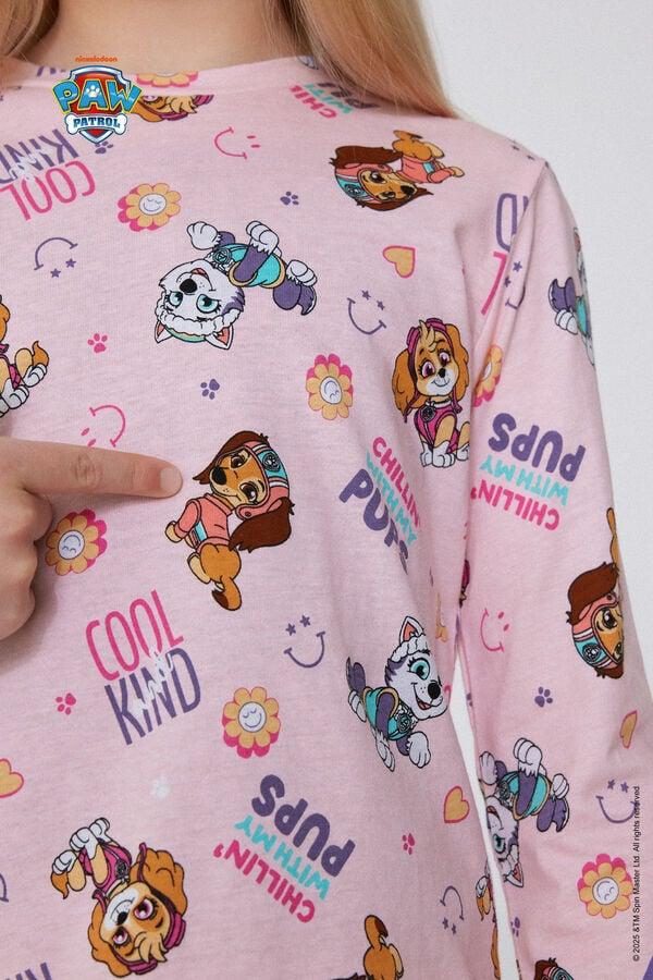 Tezenis Pijama Largo Algodón Estampado Paw Patrol Niña