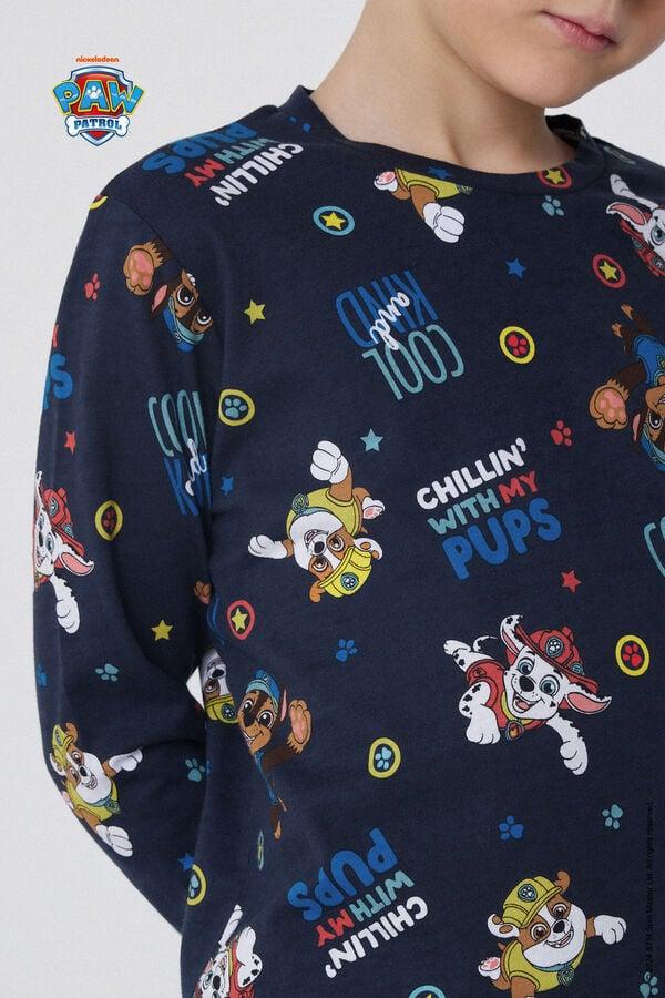 Tezenis Pijama Largo Algodón Estampado Paw Patrol Niño