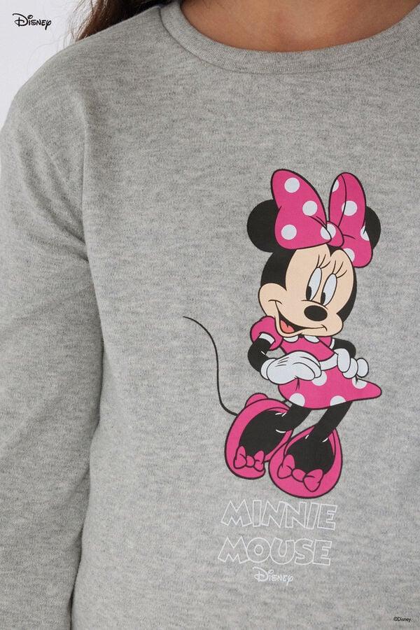 Tezenis Pijama Largo Algodón Grueso Disney Minnie Niña