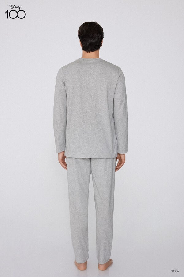 Tezenis Pijama Largo De Algodón Con Estampado De Disney De Vagabundo