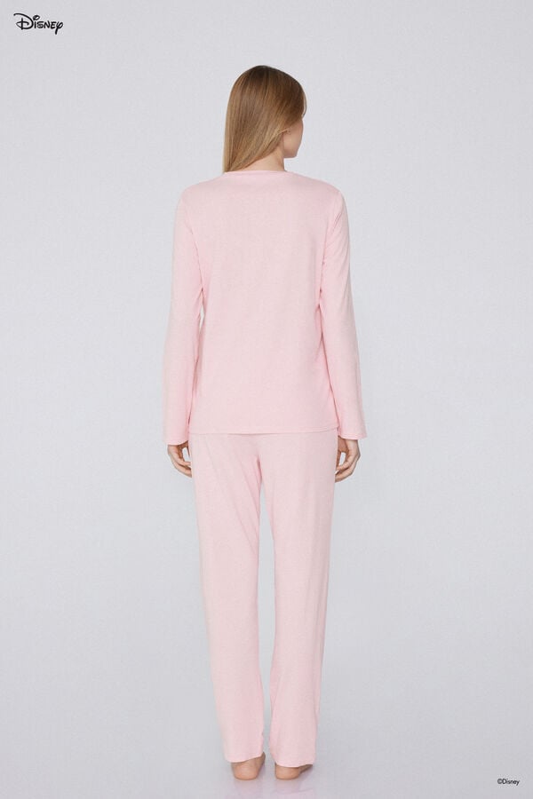 Tezenis Pijama Largo De Algodón Con Estampado Disney Lilli