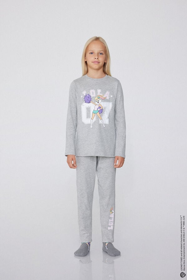 Tezenis Pijama Largo de Algodón para Niña Looney Tunes