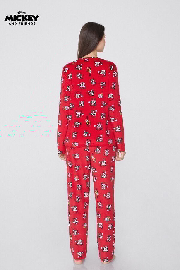 Tezenis Pijama Largo Micropolar Disney Mickey Mouse