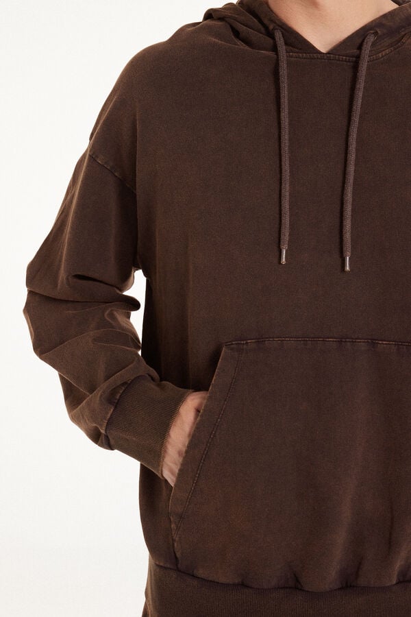 Tezenis Sudadera De Manga Larga Con Capucha Y Efecto Desgastado