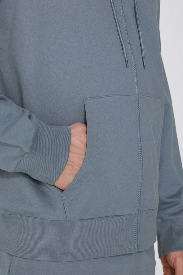 Tezenis Sudadera De Manga Larga Con Cremallera Y Capucha