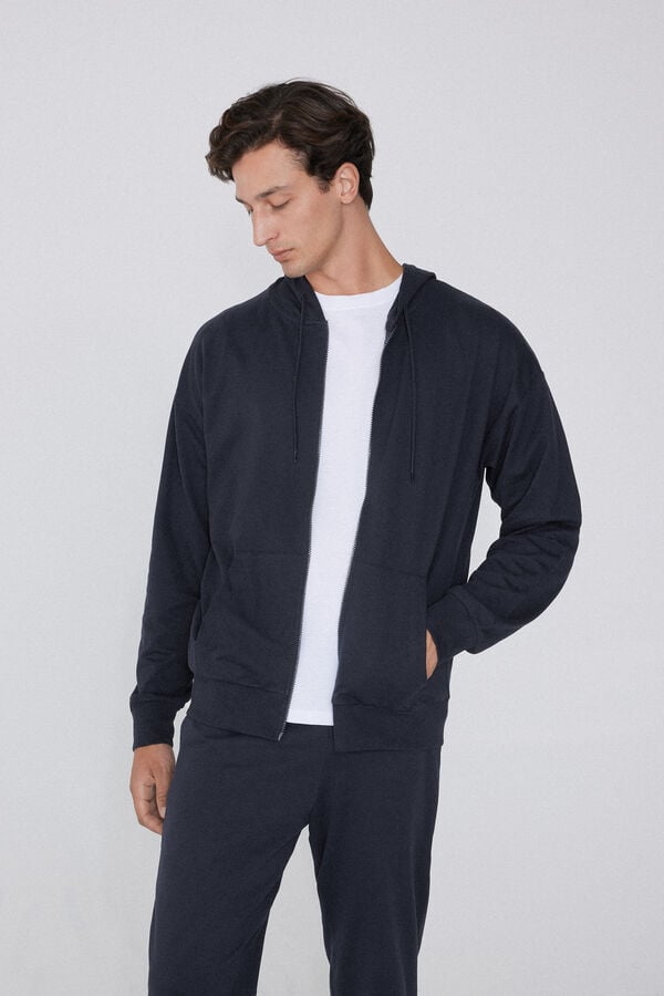 Tezenis Sudadera De Manga Larga Con Cremallera Y Capucha