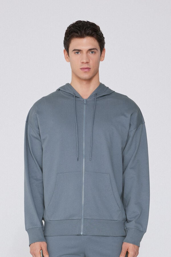 Tezenis Sudadera De Manga Larga Con Cremallera Y Capucha