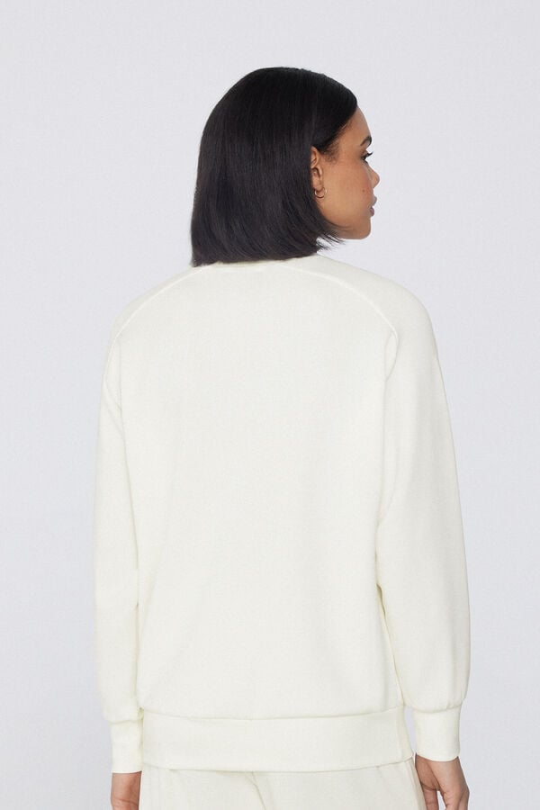 Tezenis Sudadera De Viscosa Suave Con Cuello Redondo