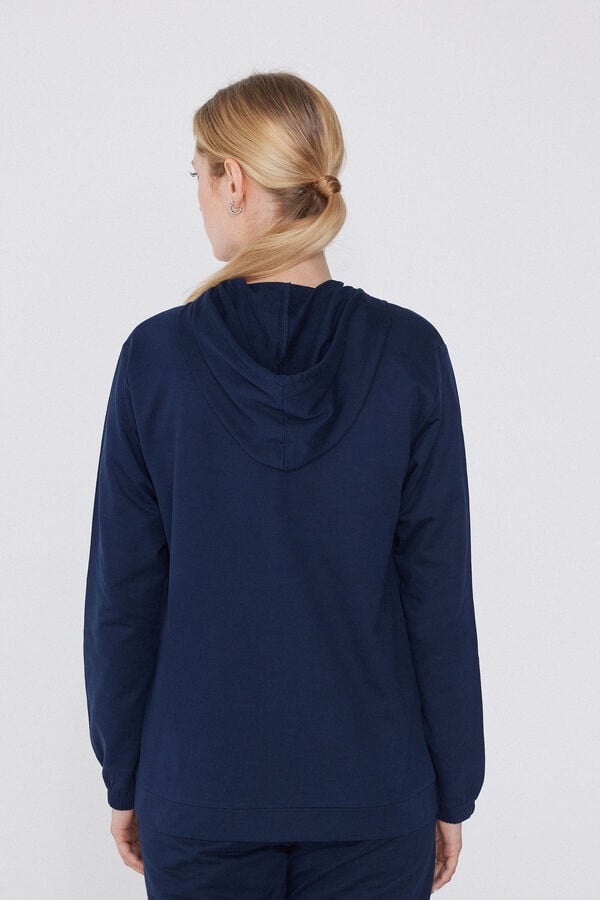 Tezenis Sudadera Ligera Capucha Cremallera Y Cordón