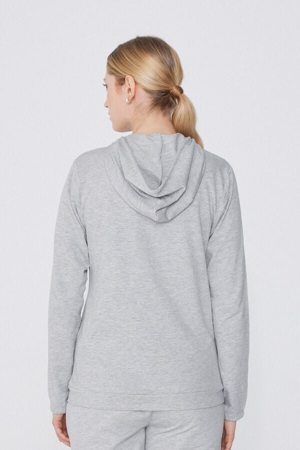 Tezenis Sudadera Ligera Capucha Cremallera Y Cordón