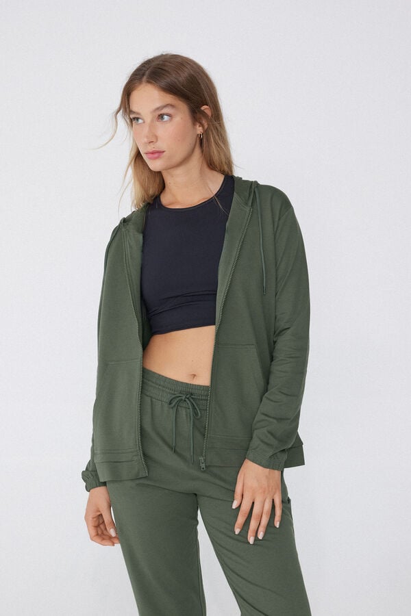 Tezenis Sudadera Ligera Capucha Cremallera Y Cordón