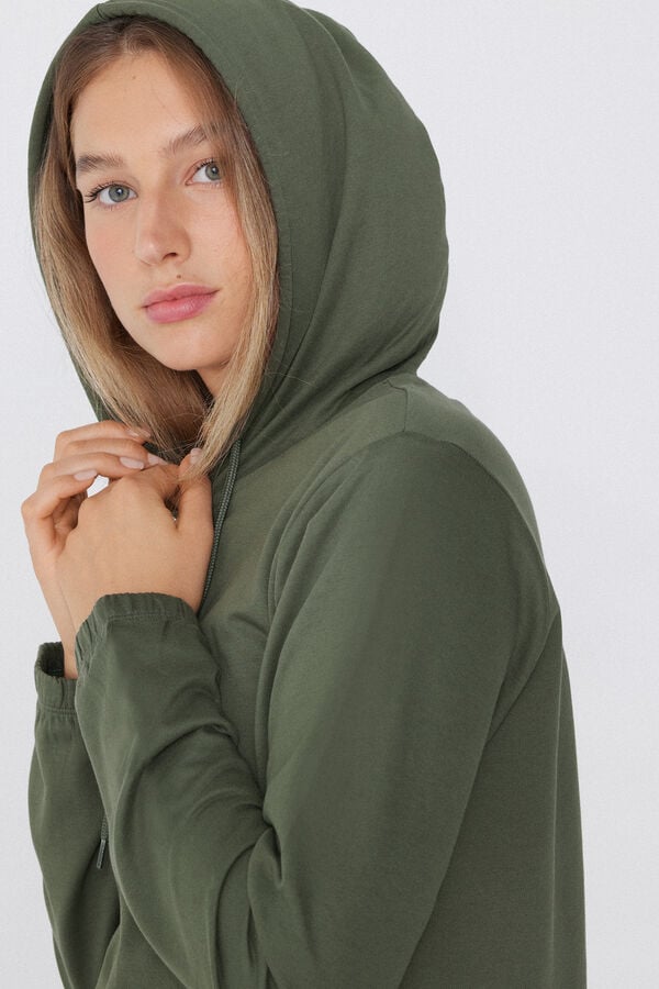 Tezenis Sudadera Ligera Capucha Cremallera Y Cordón