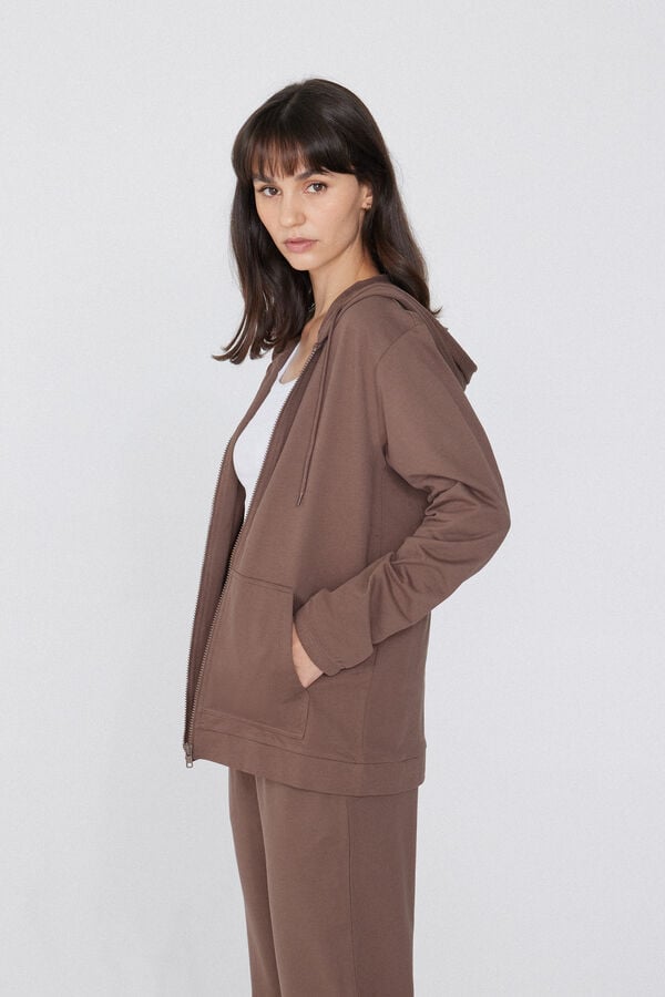 Tezenis Sudadera Ligera Capucha Cremallera Y Cordón