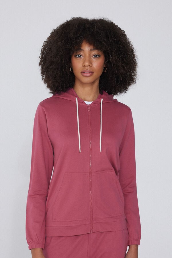 Tezenis Sudadera Ligera Capucha Cremallera y Cordón