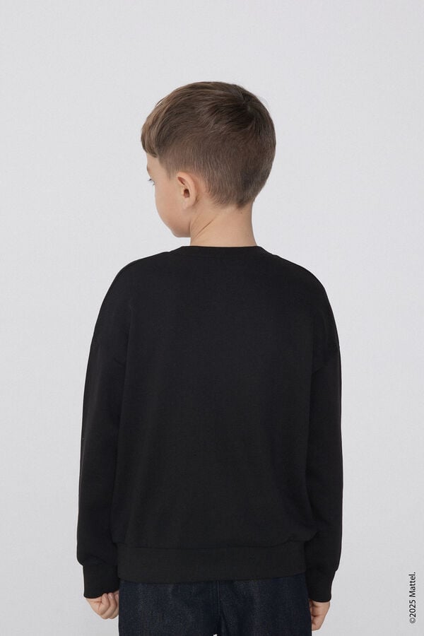 Tezenis Sudadera Manga Larga Con Estampado Hot Wheels Para Niño