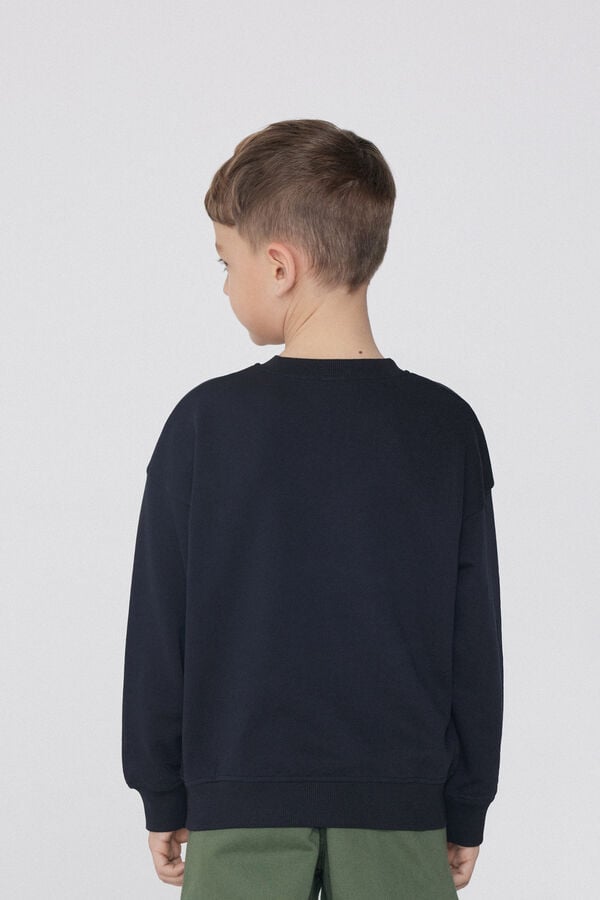 Tezenis Sudadera Manga Larga Con Estampado Para Niño