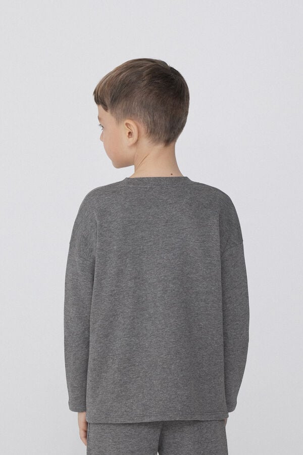 Tezenis Sudadera Manga Larga Cuello Redondo Y Bolsillo Niño