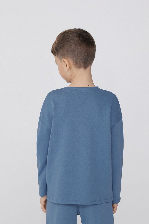 Tezenis Sudadera Manga Larga Cuello Redondo Y Bolsillo Niño