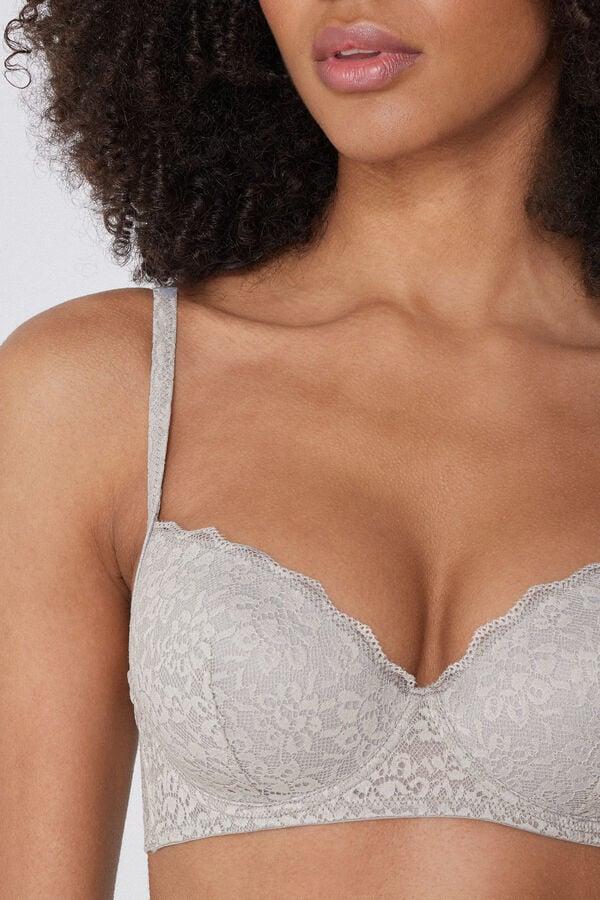 Tezenis Sujetador Balconette Con Relleno Ligero De Encaje Reciclado Wien