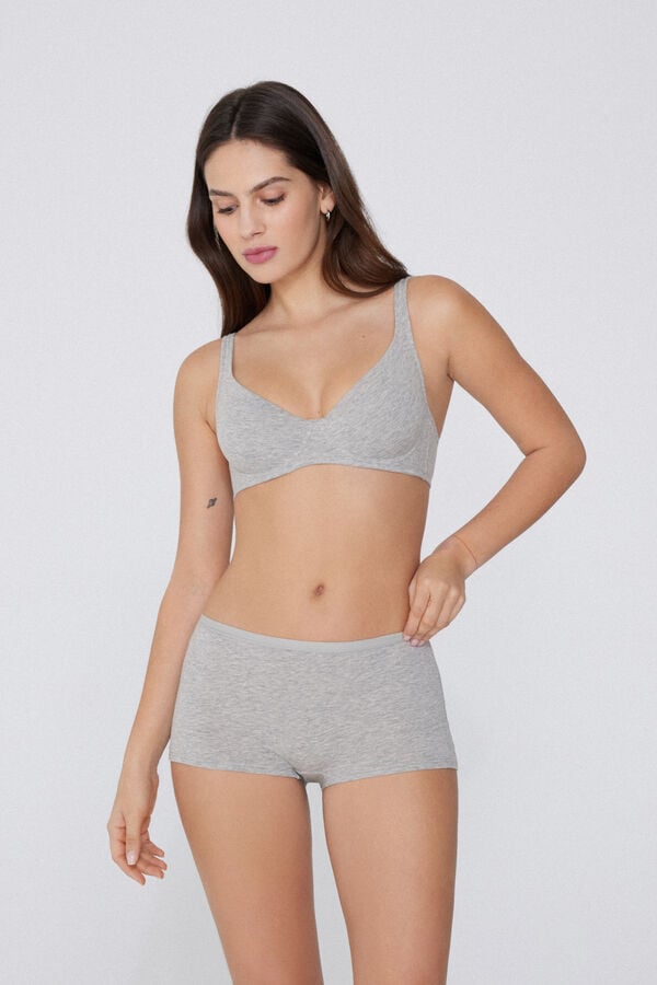 Tezenis Sujetador Balconette De Algodón Orgánico Paris